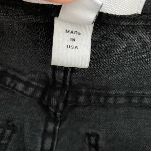 Derek Lam 10 Crosby Frankie Jeans Size 26 Gray Black Split Hem Straight Casual - Picture 9 of 12